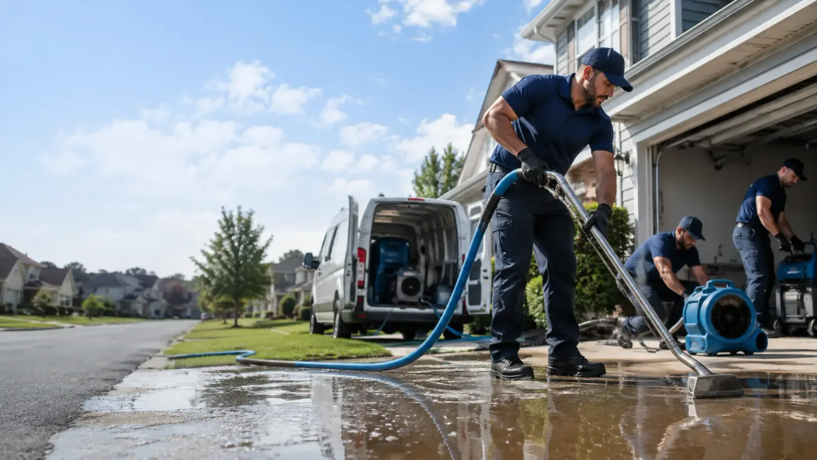 Flooded Basement Cleanup in Midland, MI